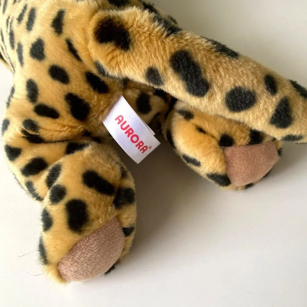 2020 Aurora plush stuffed cheetah leopard jungle‎ cat 14